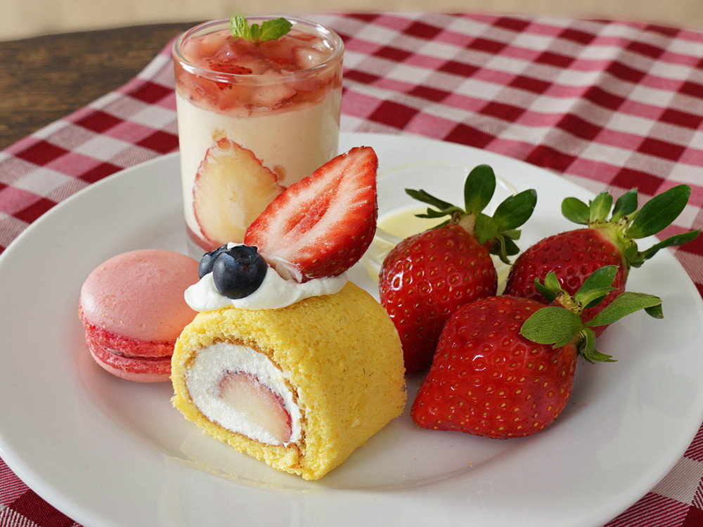 冬のアフタヌーンティー上段例