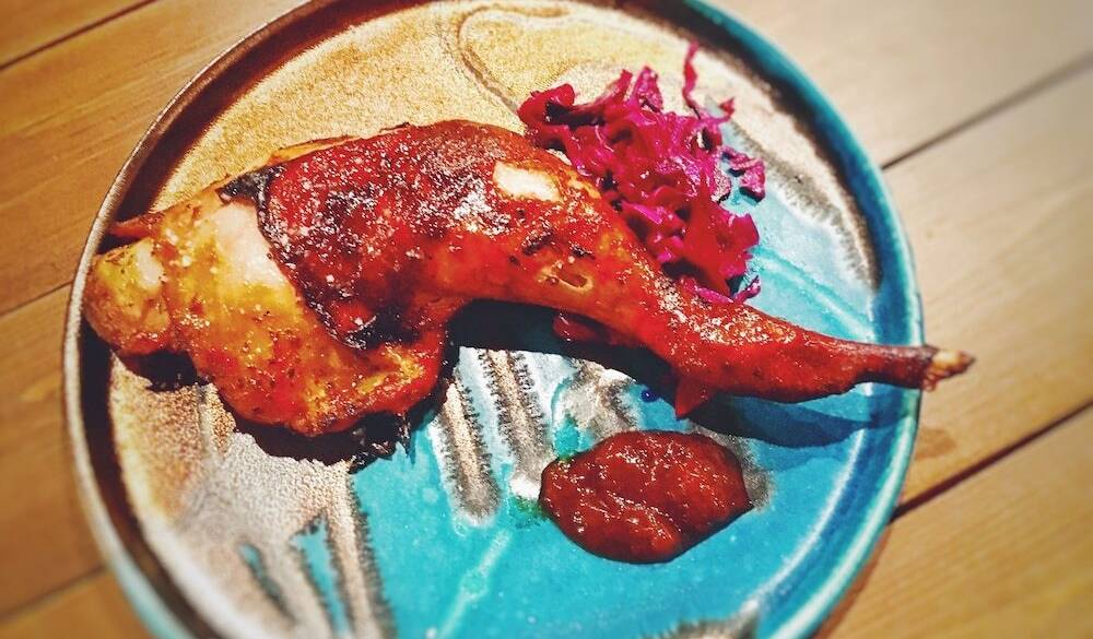 自家製スモークチキンレッグ / 2