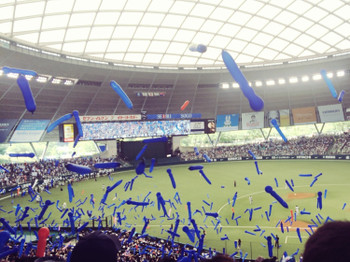 At Seibu Stadium