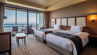 ラグジュアリー ツインルーム 禁煙 オーシャンビュー (with Veranda)