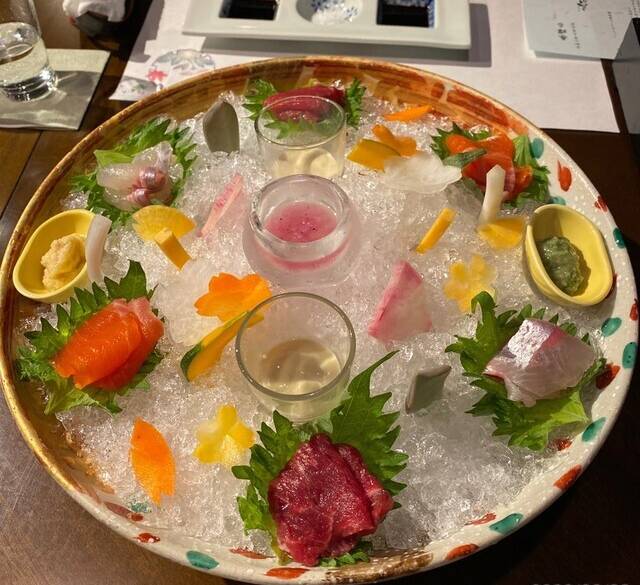 「おあがりて」 刺身一例 / 3