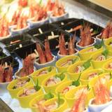 夕食ビュッフェ一例① / 1