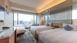 デラックスコーナーツインルーム (3名利用) 34平米 禁煙