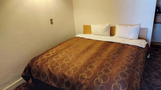 和洋室 ダブルベッド1台 [河口湖側]