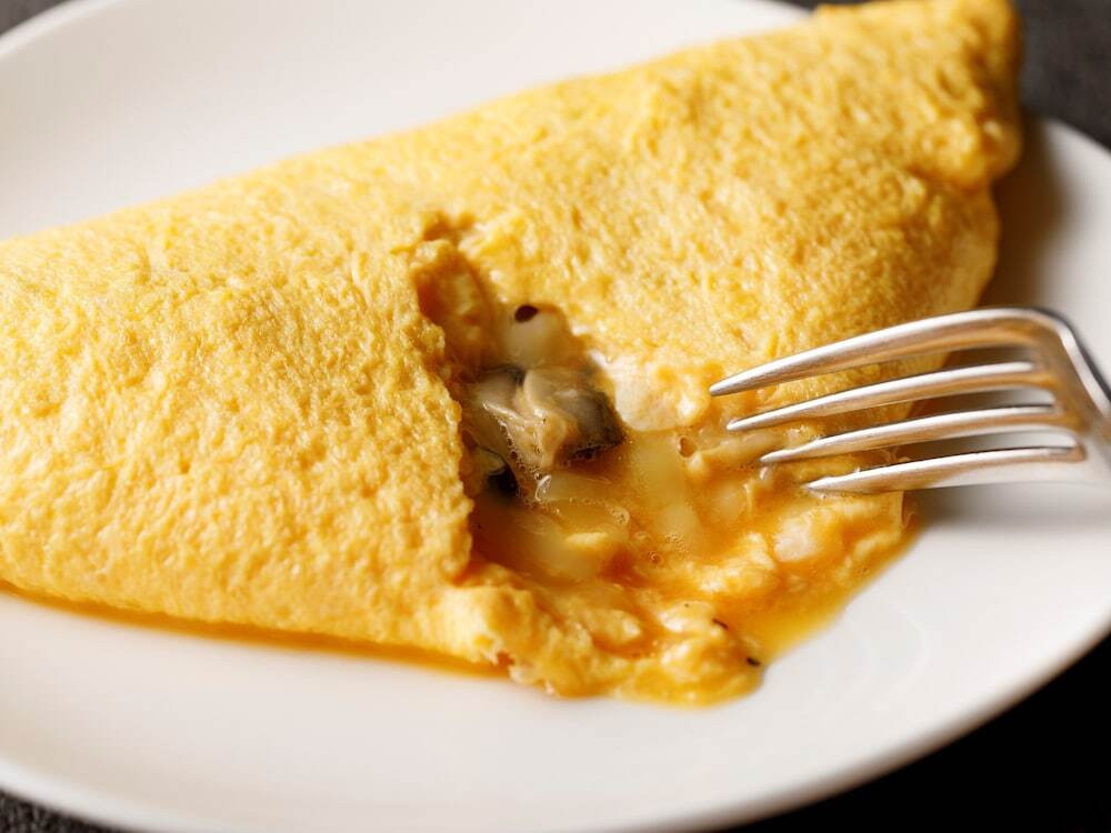 朝食ビュッフェ