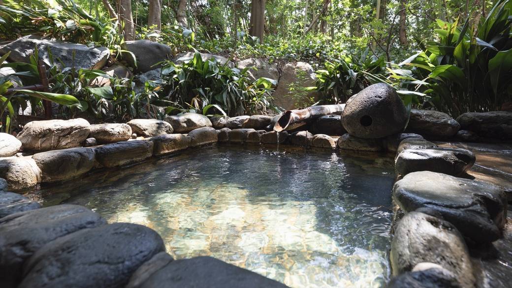 湯船の数は24種！
下賀茂温泉を堪能 / 1