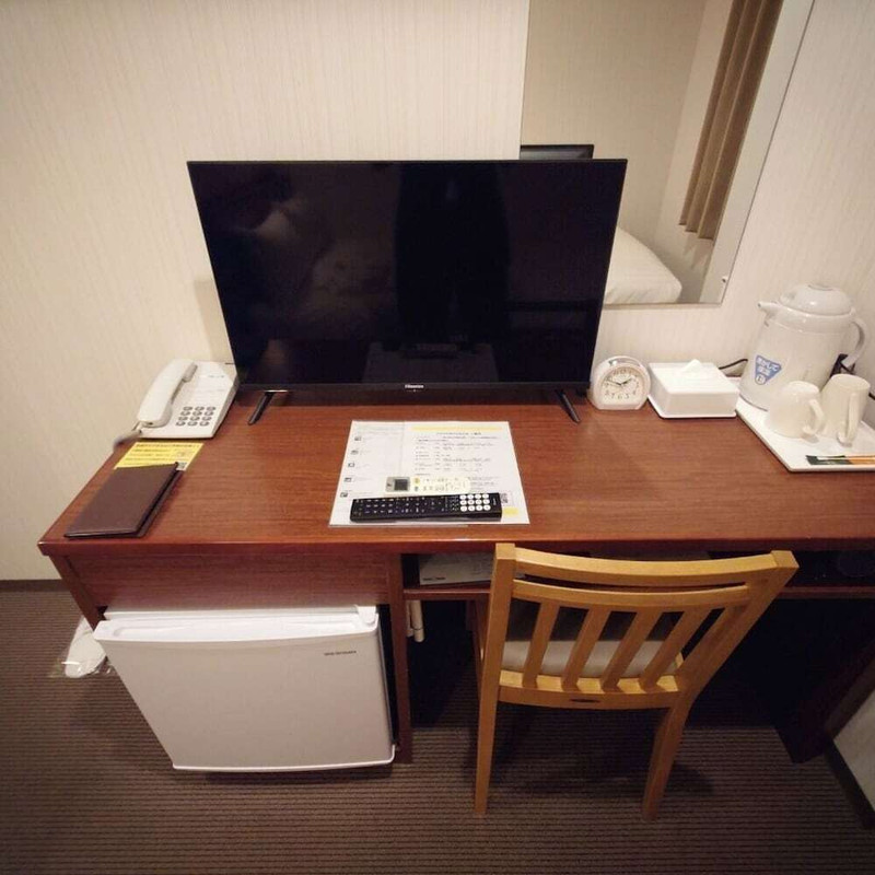 客室内のダイニングエリア