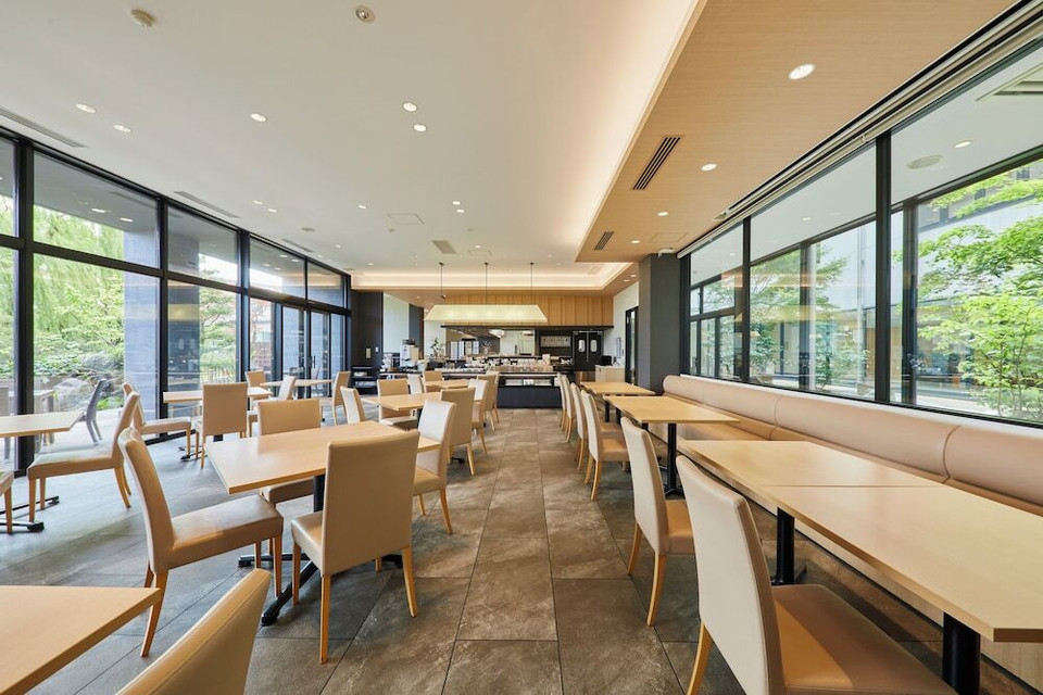 朝食会場