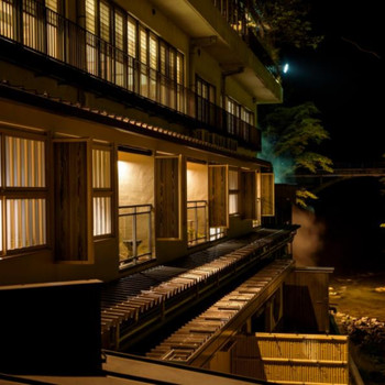 川のせせらぎを聴きながら至福のバスタイム3643015