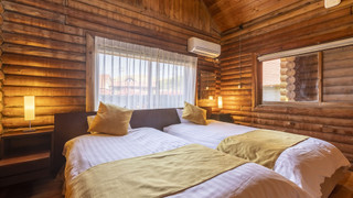 丸太コテージ禁煙