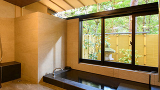 源泉かけ流し半露天風呂付【秋の館・特別室／蓬莱の間】禁煙