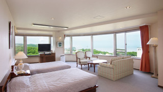 西館 和洋室 角部屋 布団付き 禁煙 パノラマビュー