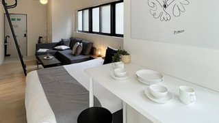 デラックス コンドミニアム 1 ベッドルーム 禁煙 シティビュー (bHotel Nekoyard 301)