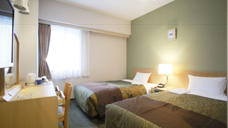 ツインルーム シングルベッド 2 台 禁煙