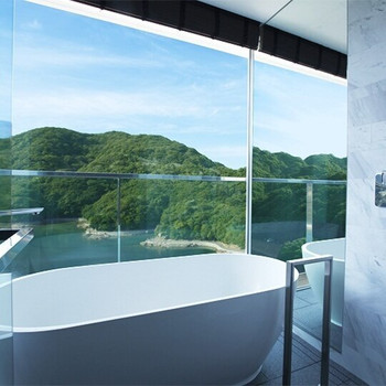 全面ガラス張りから眺めるオーシャンビュー3637848