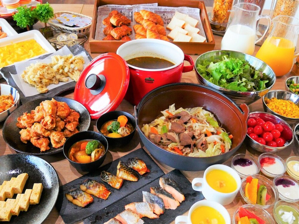 朝食ビュッフェ