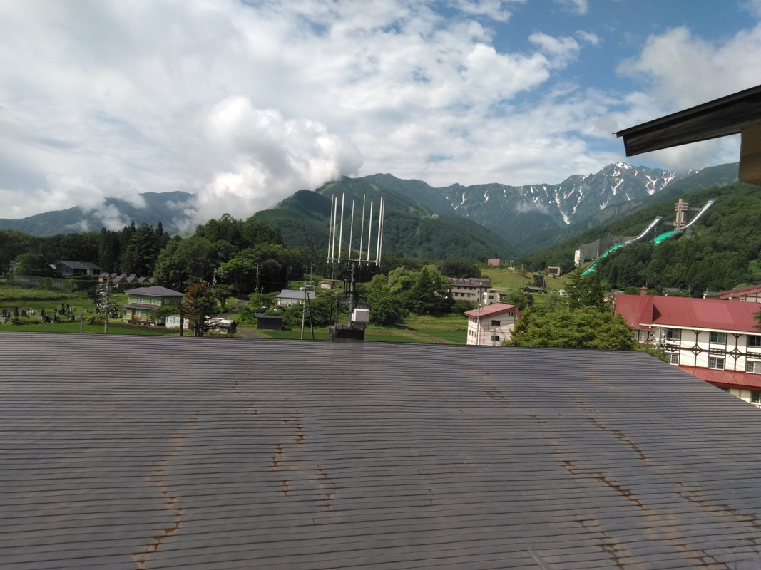 5階エレベーターホールからの眺めです。