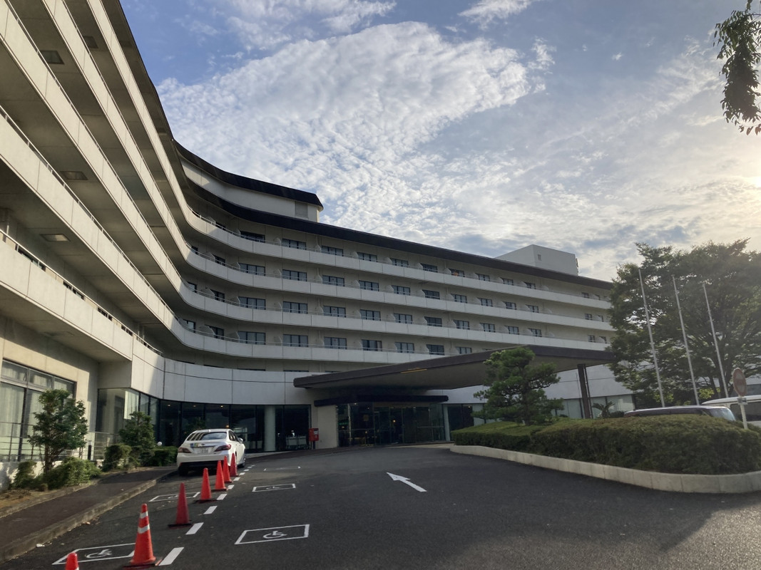 立派なホテルです