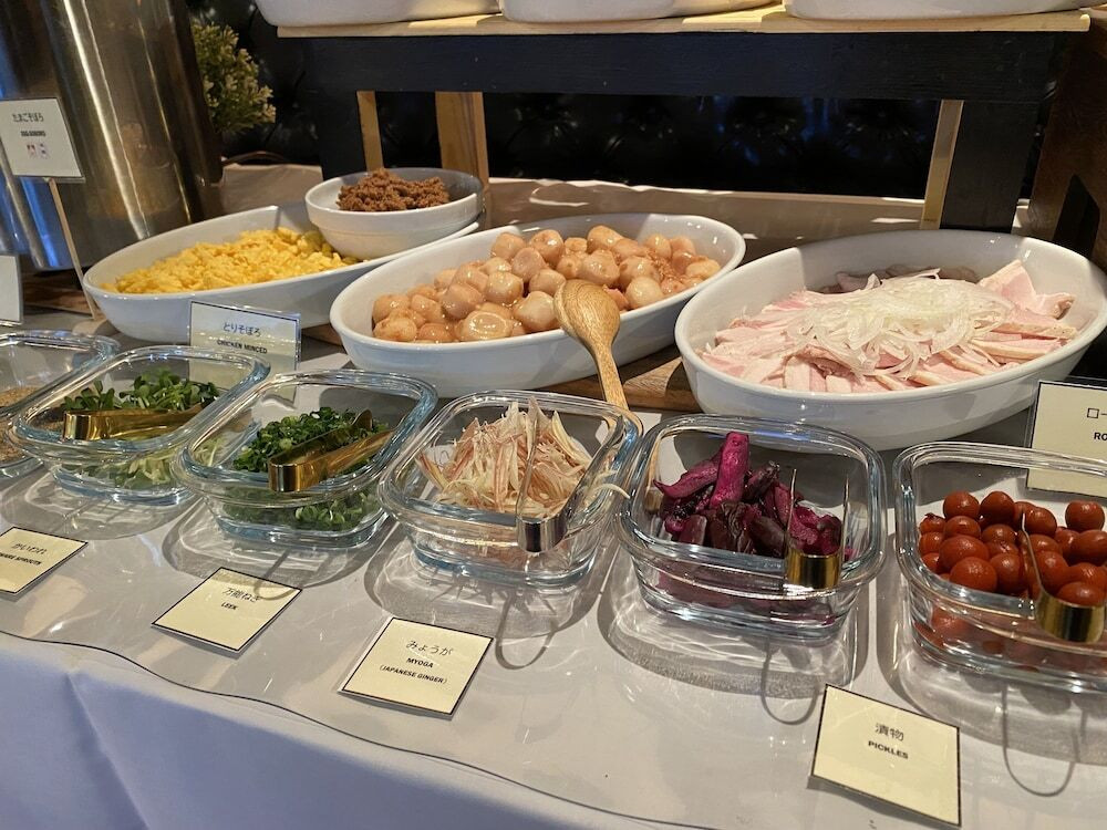 朝食ビュッフェ