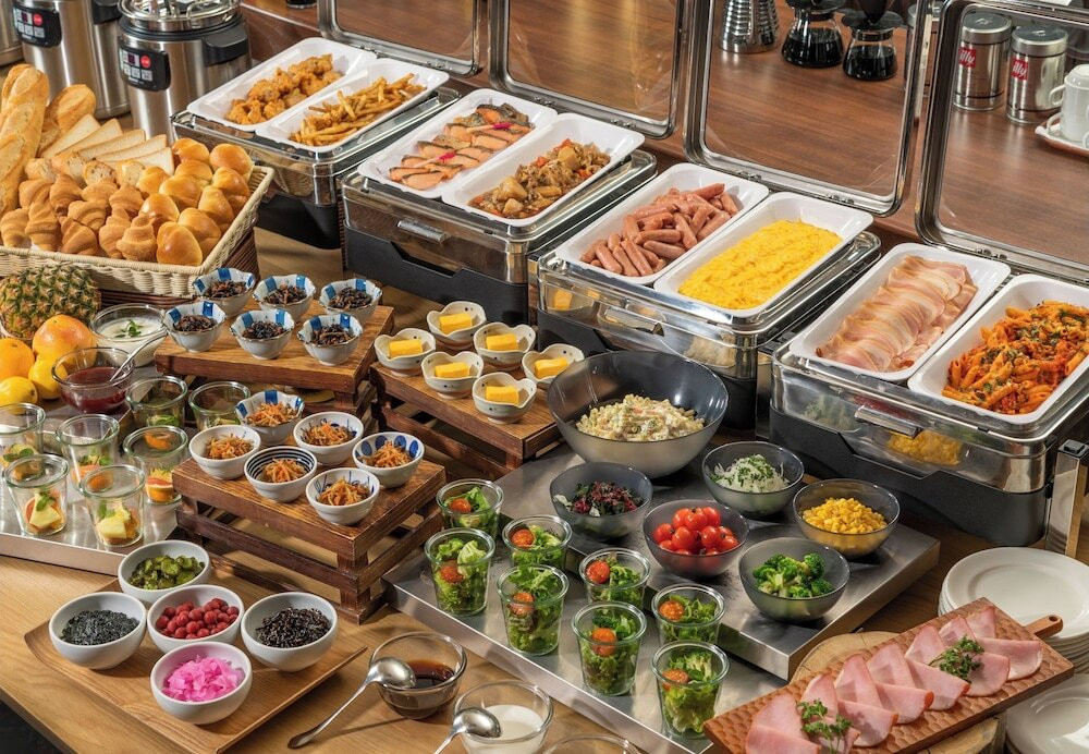 朝食ビュッフェ