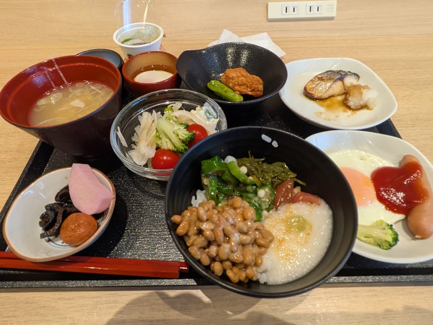 朝食です