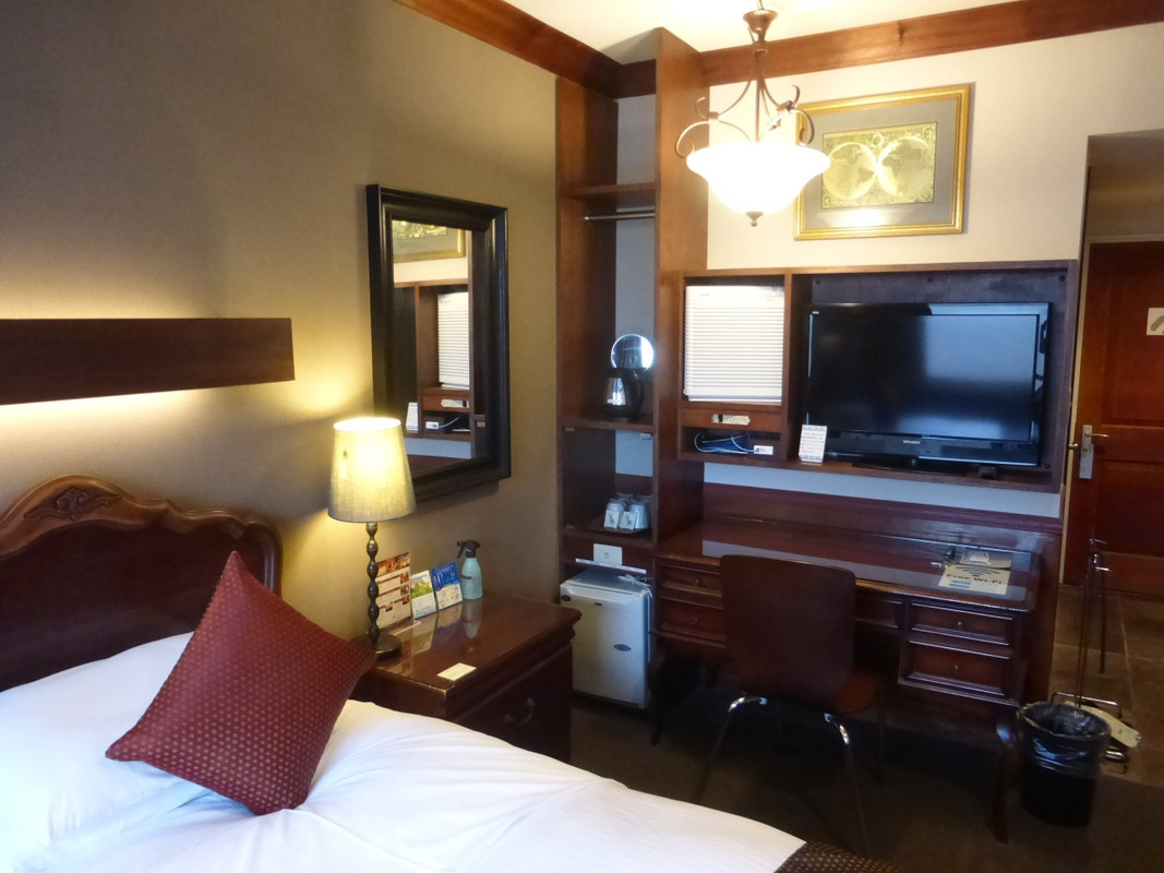 欧州系統のアンティーク調な内装デザイン。