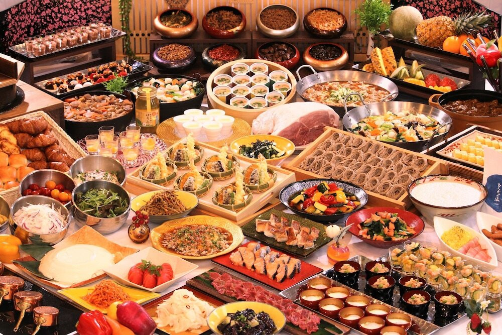 朝食ビュッフェ