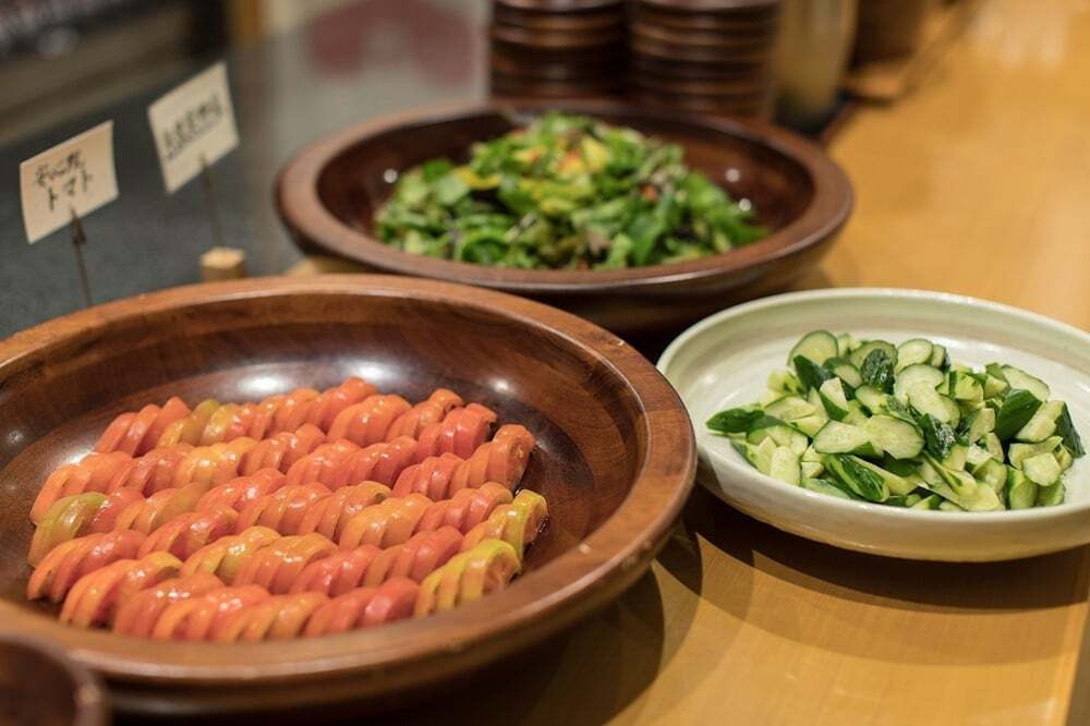 朝食 ブッフェコーナーの例(2)