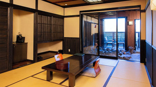 古民家風客室｢湧水｣~ツイン~[岩風呂] (チェックイン18時まで)