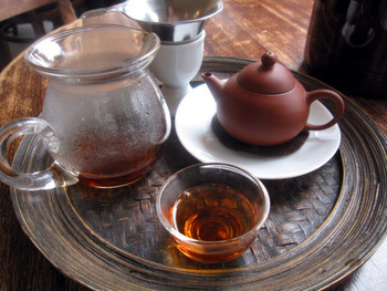 「BUND CAFE」 料理 4512087 プーアル茶（茶器選択）：2010年7月