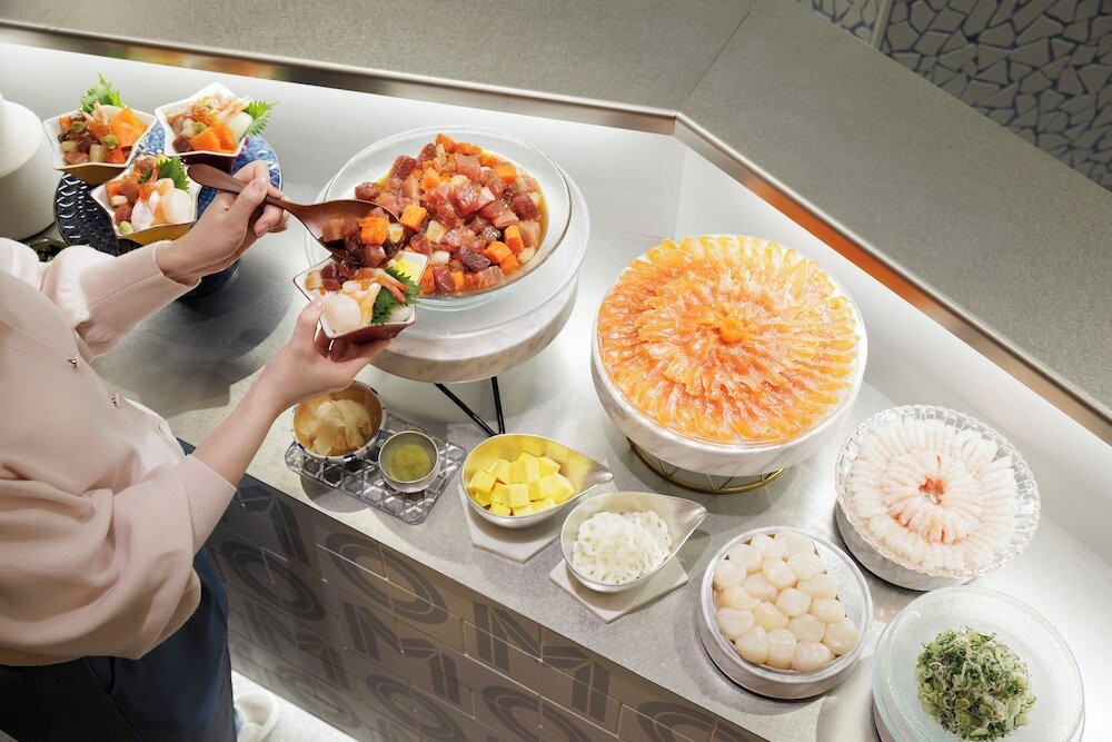 朝食ビュッフェ 海鮮