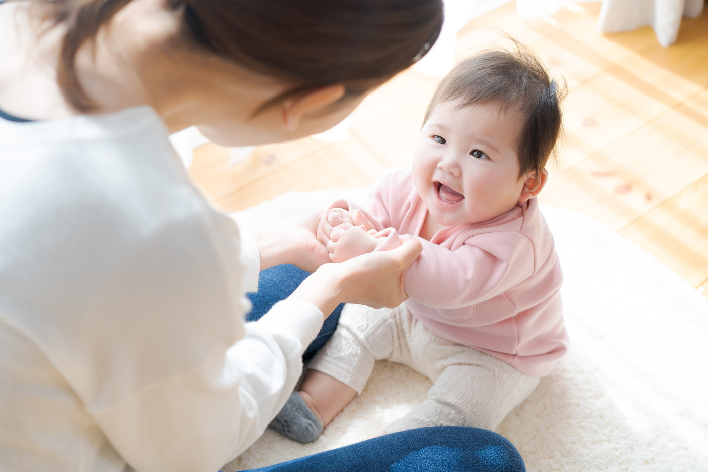 赤ちゃん　0才