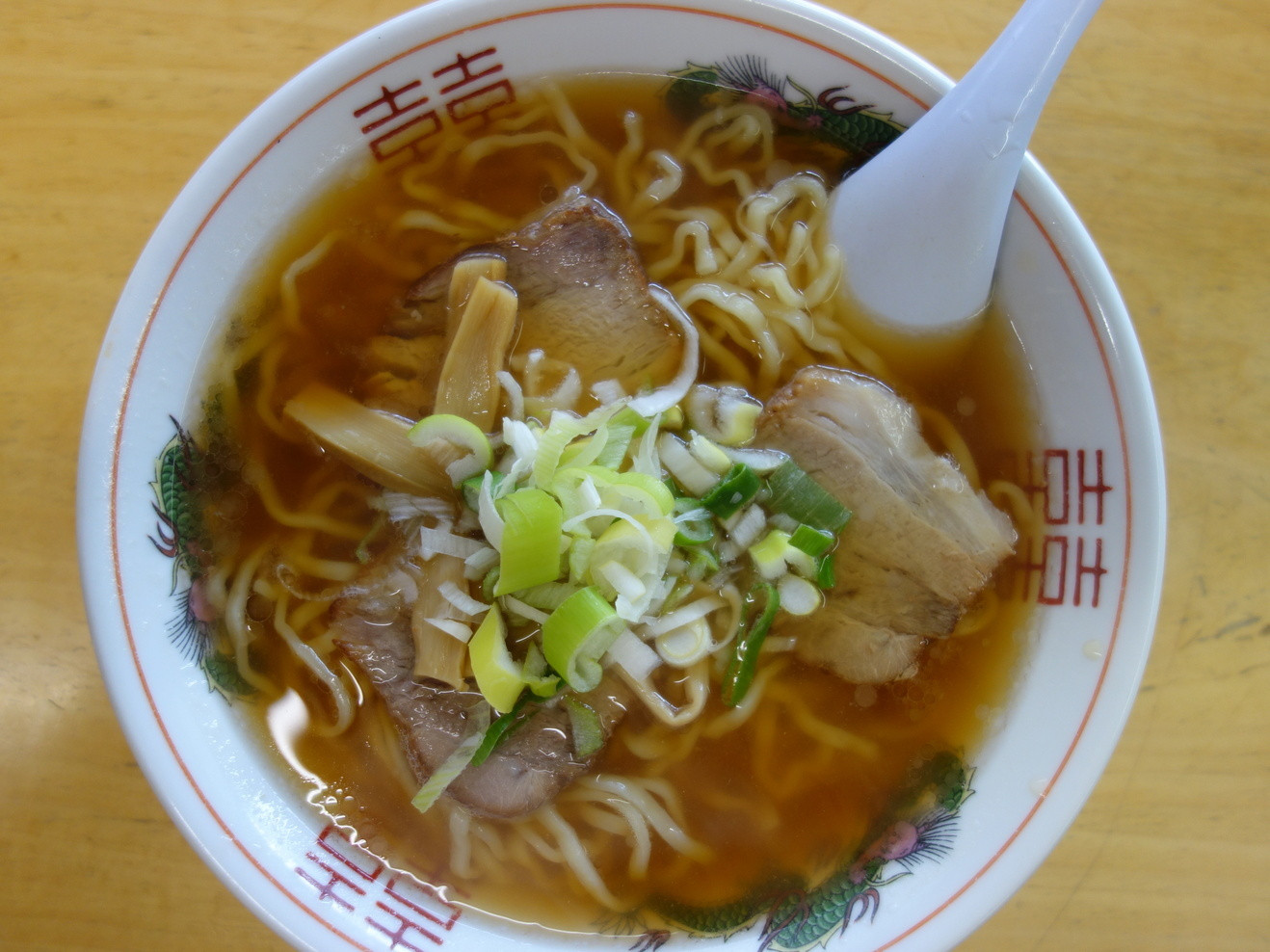 「松食堂」料理 33795 らーめん（￥600税込み）