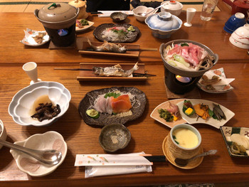 「雲峰荘」 料理 190469986 夕食