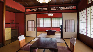 和室 デラックス 角部屋 2人部屋 専用トイレ付 マウンテンビュー (孔雀)