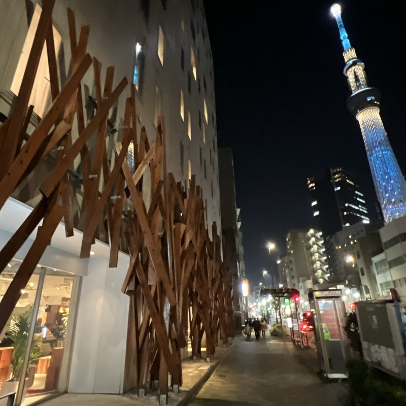 外観とスカイツリー