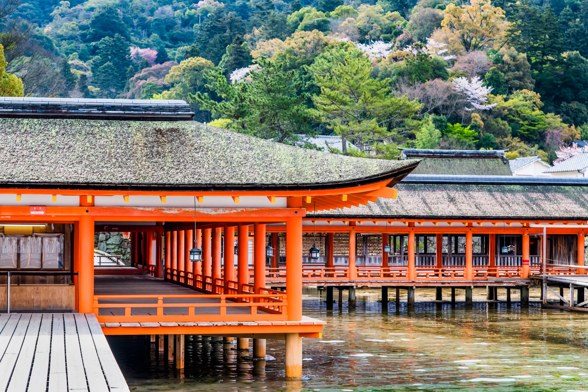嚴島神社 西回廊