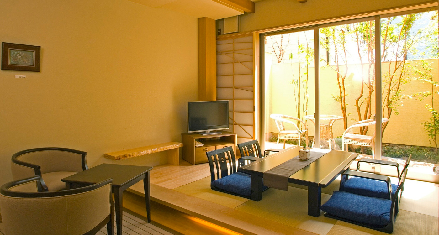 全室露天風呂付きのメゾネット。姉妹館で湯めぐりも楽しめる♪3391190