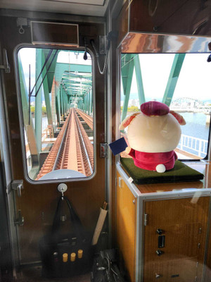 期間限定の「ちいかわ電車」に乗りました！かわいすぎました＾＾ / 1