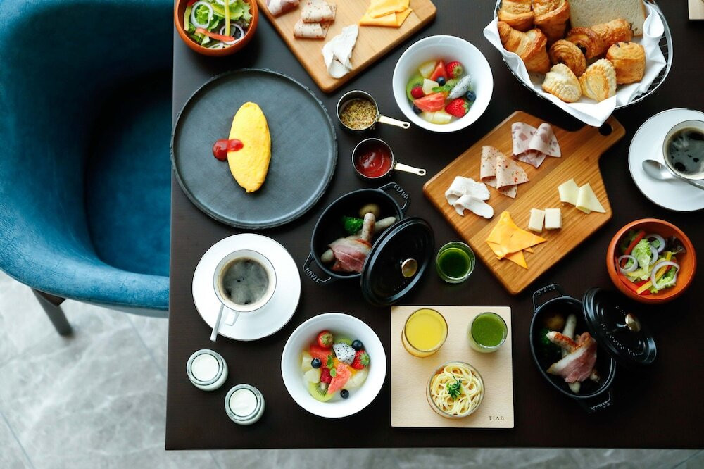 朝食ビュッフェ①