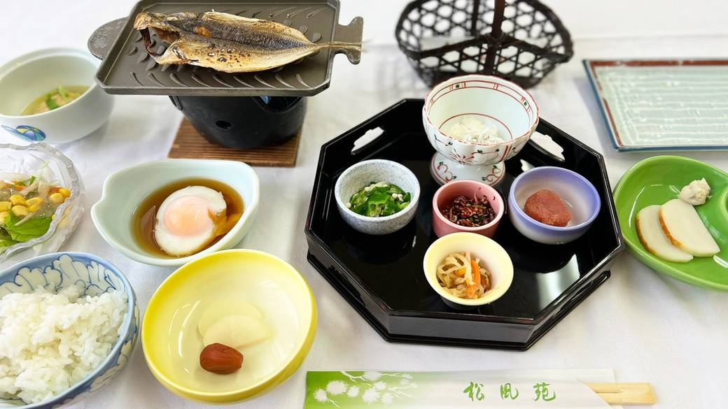 旨味たっぷりの干物が絶品
優しい和朝食 / 1