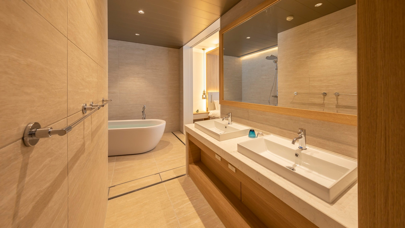 ジュニアスイート バスルーム 洗面台