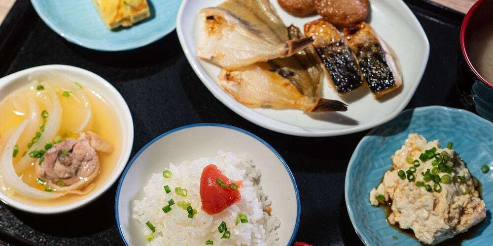 朝食ビュッフェ