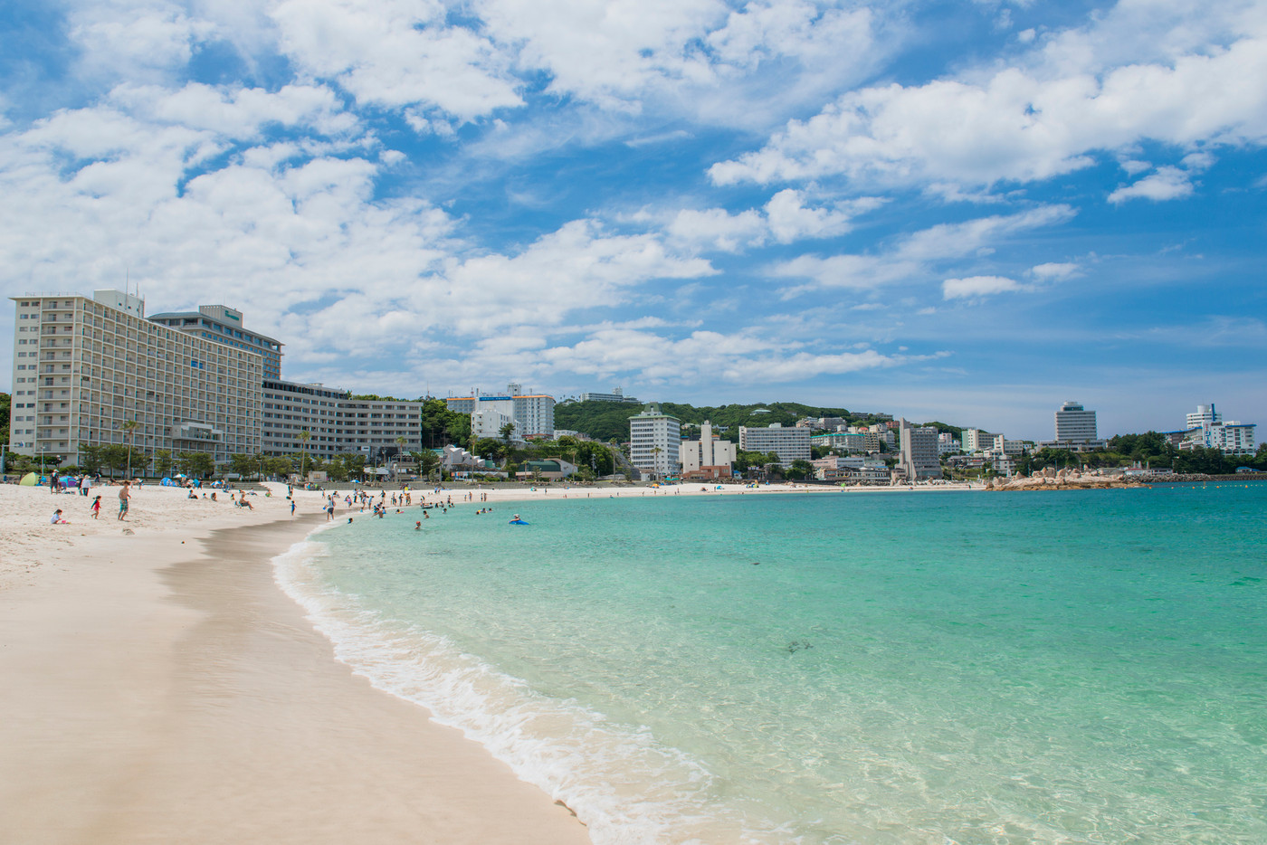 【和歌山県白浜】白良浜　夏のビーチ