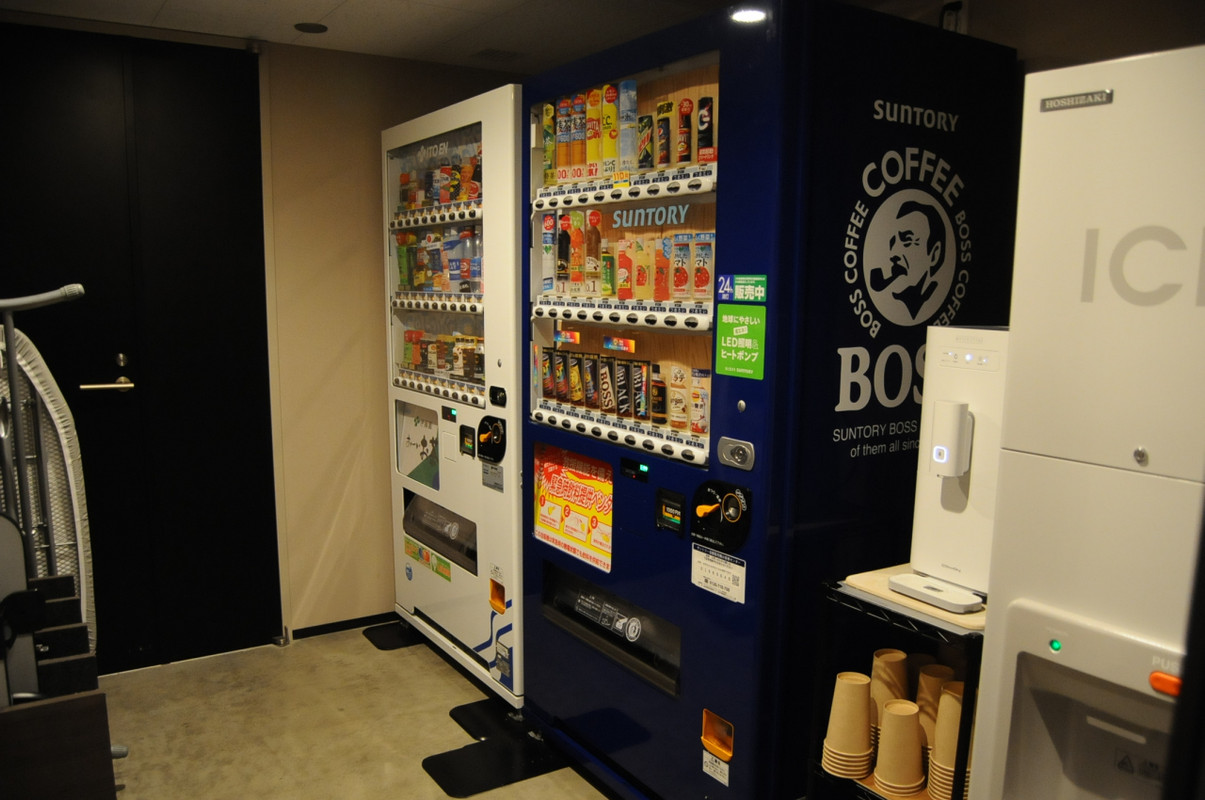 自販機コーナーです。