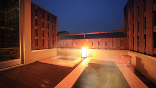 [離れ] Type A/温泉露天風呂+足湯+和洋室 (ツイン) 禁煙(12歳以下は宿泊頂けません)