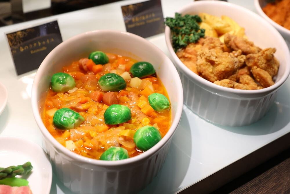 朝食ビュッフェ