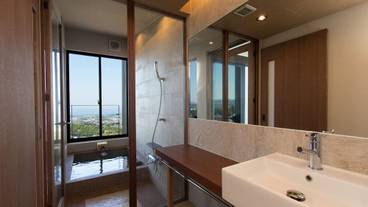 半露天風呂付客室　浴室③ / 10