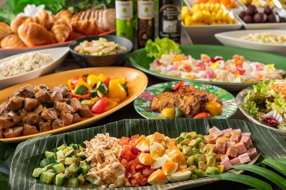 朝食ビュッフェ