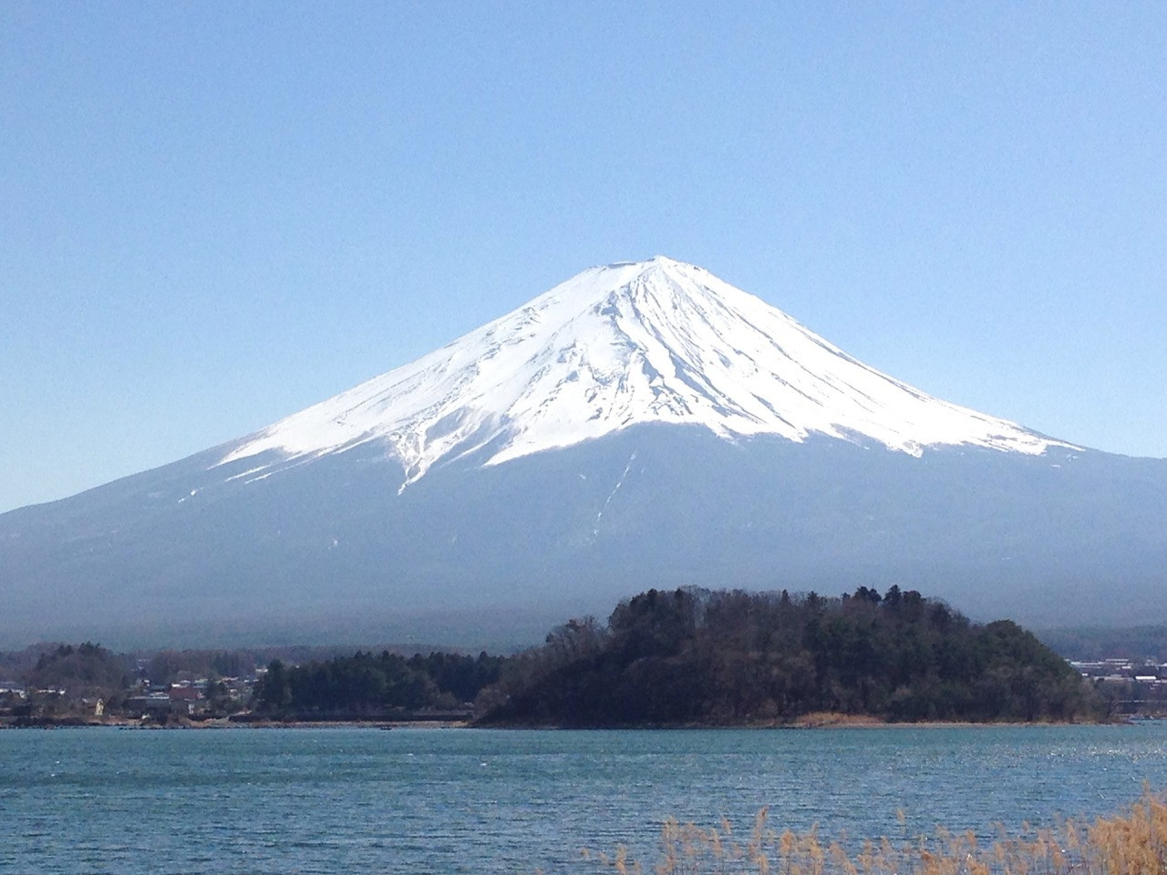 富士五湖から望む富士山866510